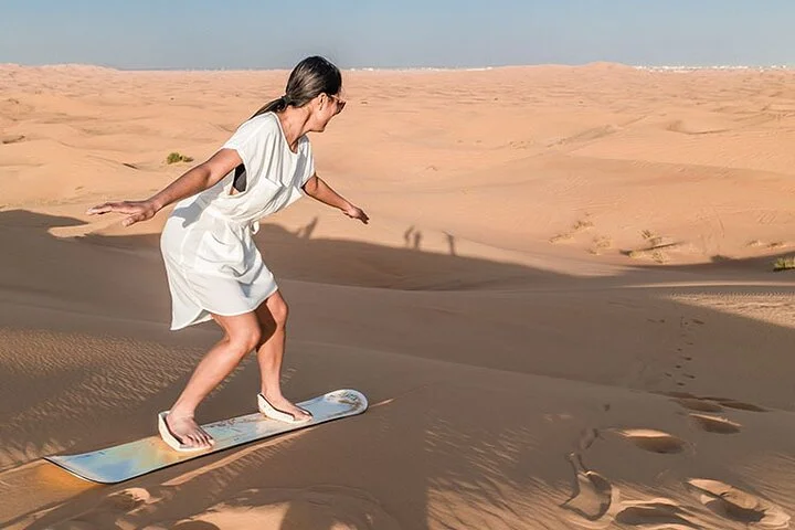 4x4 Red Dune Dubai Desert Safari, Dune Bash, Camel Ride & BBQ