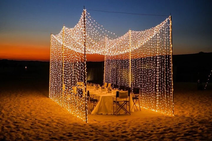 5-Hour Private Guided Desert Dinner in Dubai