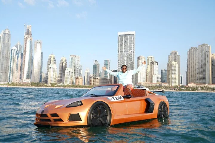 60 Minute Dubai Jet Car Ride with Transfer