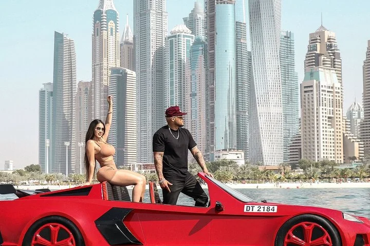 60 Minute Dubai Jet Car Ride with Transfer