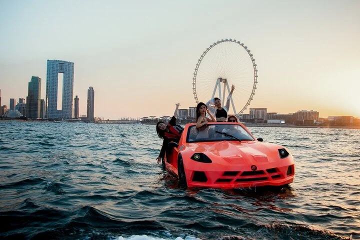 60 Minute Dubai Jet Car Ride with Transfer