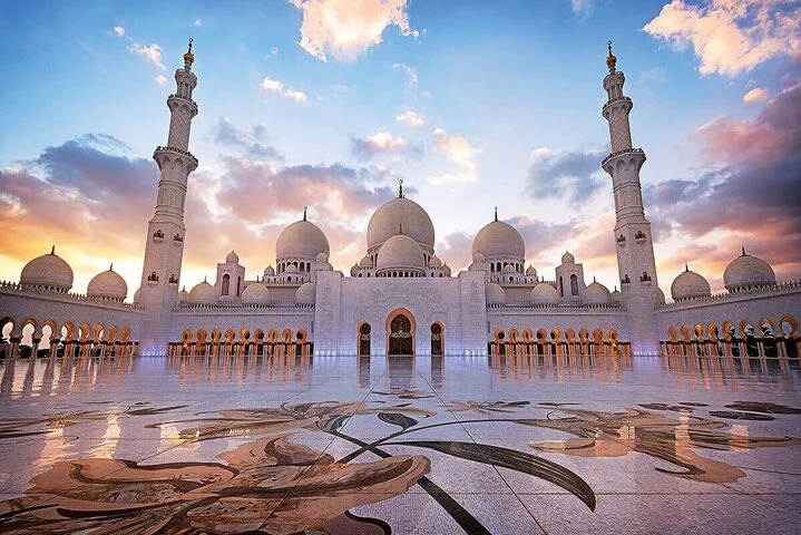 Abu Dhabi Sheikh Zayed Grand Mosque Tour with Hotel Transfer