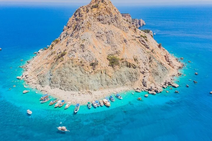 Adrasan Suluada Island boat tour