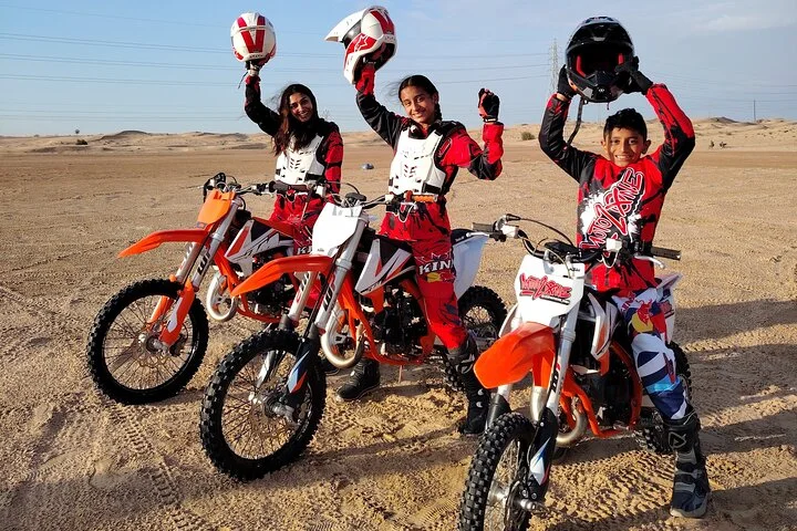 Adult Desert Motorbike Training in Dubai