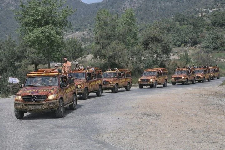 Alanya Jeep Safari Tour : Off-Road with Barbecue Lunch & Transfer