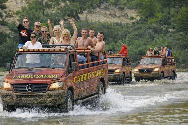 Alanya Jeep Safari Tour : Off-Road with Barbecue Lunch & Transfer