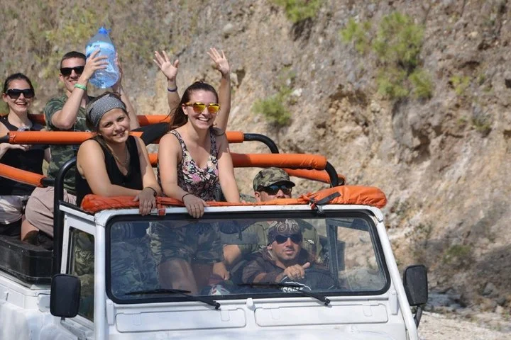 Alanya Jeep Safari Tour : Off-Road with Barbecue Lunch & Transfer