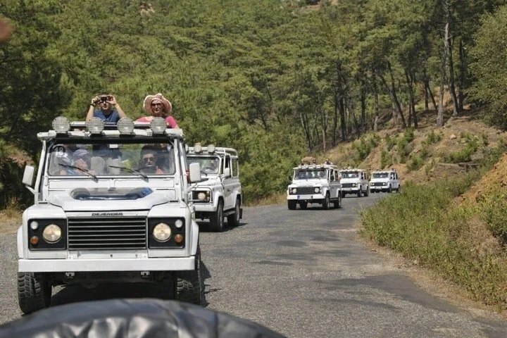 Alanya Jeep Safari Tour : Off-Road with Barbecue Lunch & Transfer