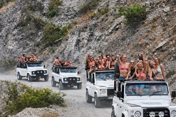 Alanya Jeep Safari Tour : Off-Road with Barbecue Lunch & Transfer
