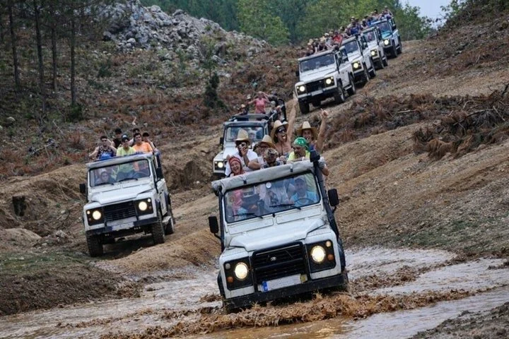 Alanya Jeep Safari Tour : Off-Road with Barbecue Lunch & Transfer