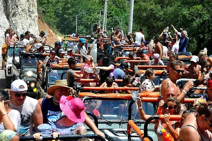 Alanya Jeep Safari Tour : Off-Road with Barbecue Lunch & Transfer