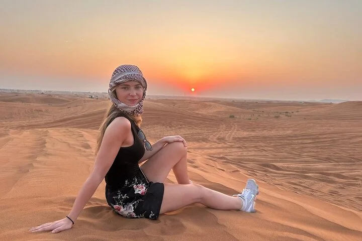 All in one Dubai Desert Safari ATV or Buggy Camelride BBQ Dinner