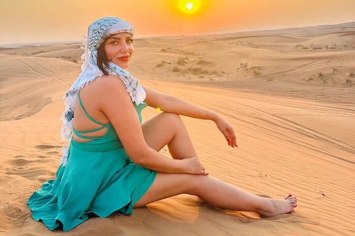 All in one Dubai Desert Safari ATV or Buggy Camelride BBQ Dinner