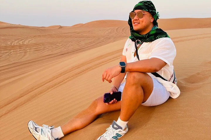 All in one Dubai Desert Safari ATV or Buggy Camelride BBQ Dinner