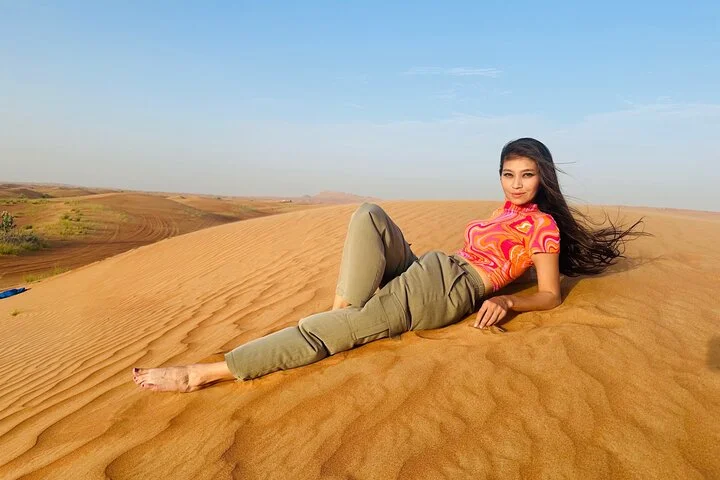 All in one Dubai Desert Safari ATV or Buggy Camelride BBQ Dinner