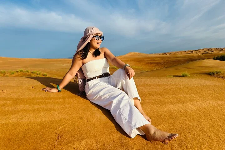 All in one Dubai Desert Safari ATV or Buggy Camelride BBQ Dinner