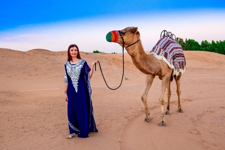 All in one Dubai Desert Safari ATV or Buggy Camelride BBQ Dinner