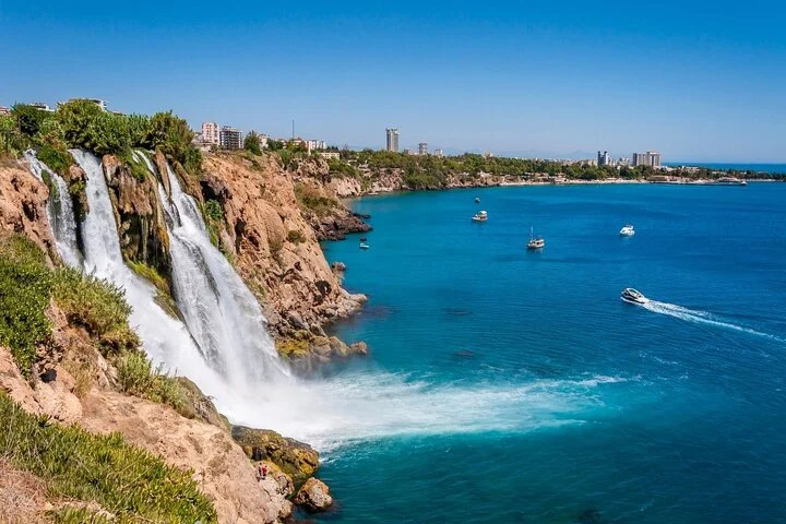 Antalya /Belek : Guided City Tour w/Cable Car & Waterfalls & Boat