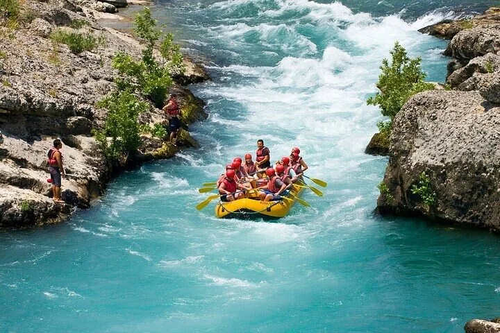 Antalya: Canyoning and Rafting