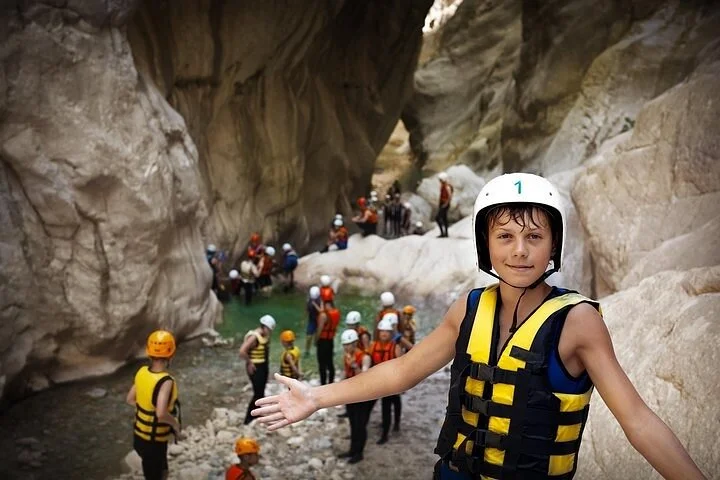 Antalya: Canyoning and Rafting