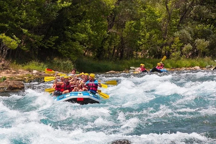 Antalya: Canyoning and Rafting