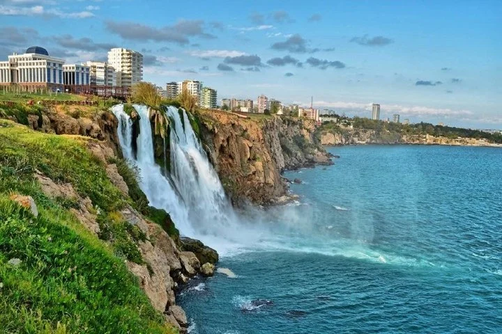 Antalya City Tour : Boat Trip , Waterfalls , Old Town & Lunch inc