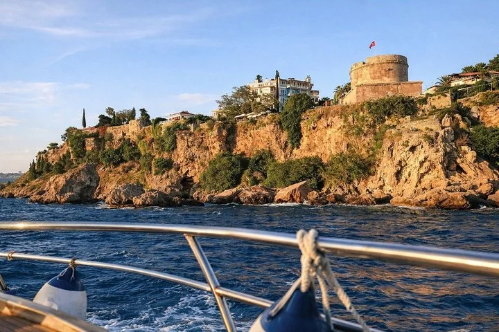Antalya City Tour : Boat Trip , Waterfalls , Old Town & Lunch inc