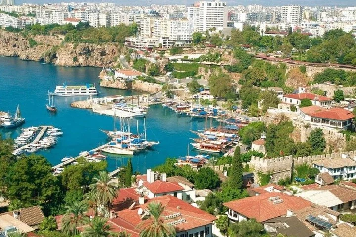 Antalya City Tour : Boat Trip , Waterfalls , Old Town & Lunch inc