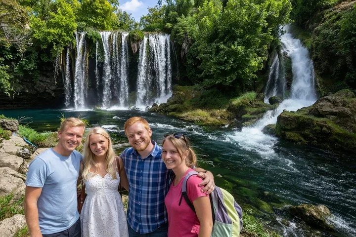 Antalya City Tour : Boat Trip , Waterfalls , Old Town & Lunch inc