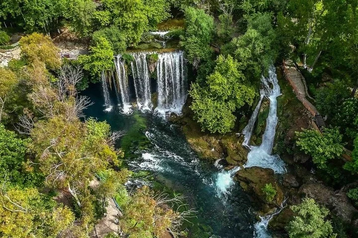 Antalya City Tour : Boat Trip , Waterfalls , Old Town & Lunch inc