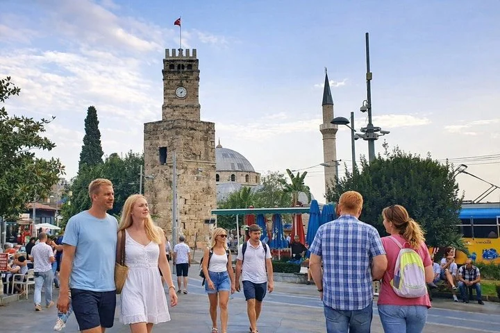 Antalya City Tour : Boat Trip , Waterfalls , Old Town & Lunch inc