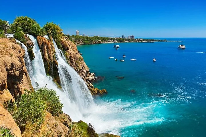 Antalya City Tour with Boat Tour and Waterfalls