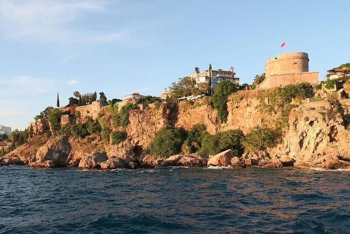 Antalya: City Tour with Boat Trip, Old Town & Waterfalls