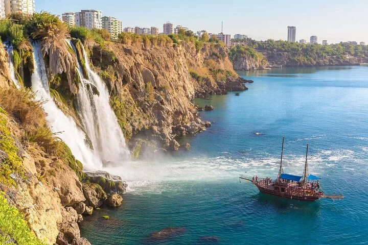 Antalya City Tour with Cable Car, Boat Cruise & Waterfalls