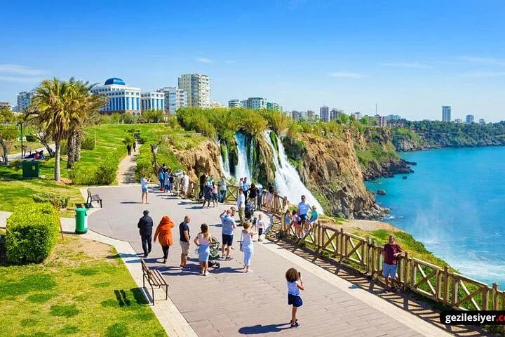 Antalya City Tour with Waterfalls, Boat Tour and Old Town Visit