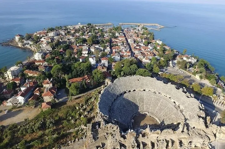 Antalya Fullday Tour with lunch ,visit Perge- Aspendos -Side - Manavgat