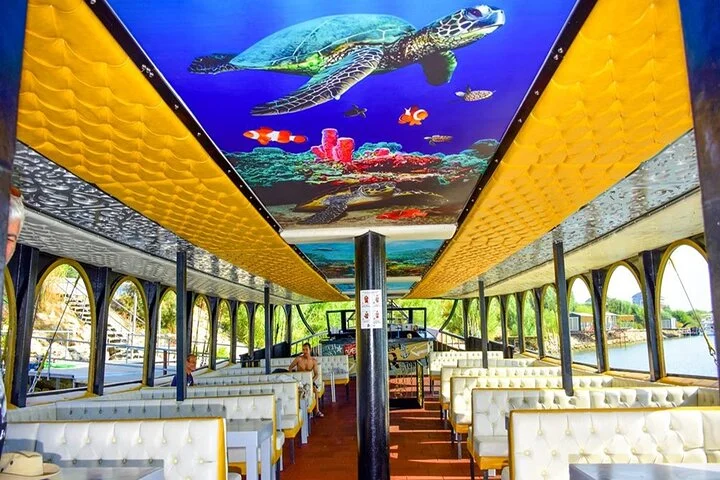 Antalya Lara Pirate Boat Trip w/Soft Drinks, Lunch & Pickup