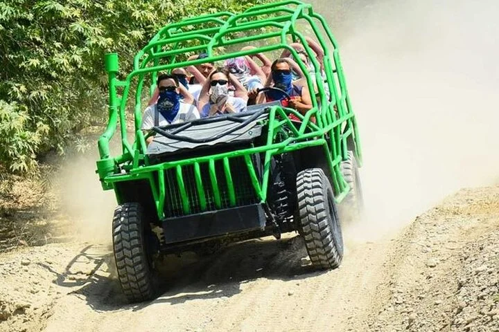 Antalya Monster Combo Tour With Monster Jeep, Rafting, & Zipline