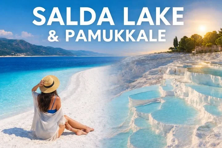 Antalya: Pamukkale & Salda Lake (Turkish Maldives Experience)