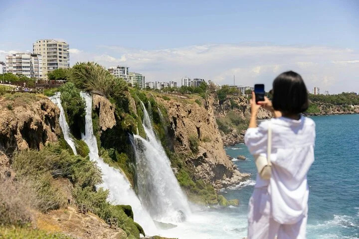 Antalya Private Tour to Three Waterfalls and Old Town with Lunch