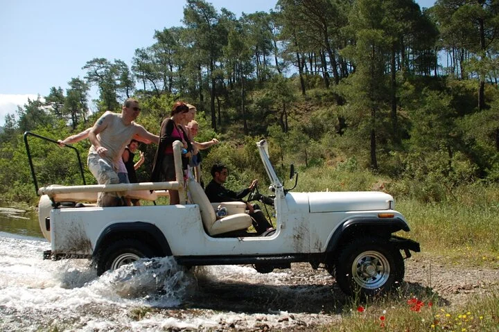 Antalya Rafting and Jeep Safari with Zip Line Combo Experience