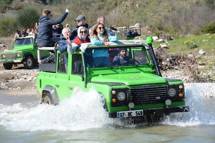 Antalya: Rafting & Jeep Safari Adventure at Köprülü Canyon