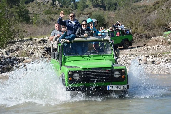 Antalya: Rafting & Jeep Safari Adventure at Köprülü Canyon
