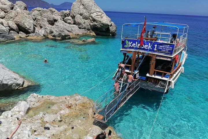 Antalya: Suluada Island Small Group Boat Trip with Lunch & Pickup