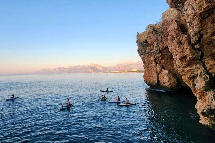 Antalya: Sunrise Canoeing or SUP Experience with Swim