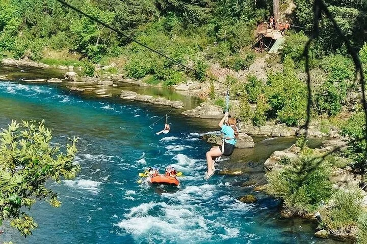 Antalya Super Combo 4-in-1: Rafting, Jeep Safari, Buggy & Zipline