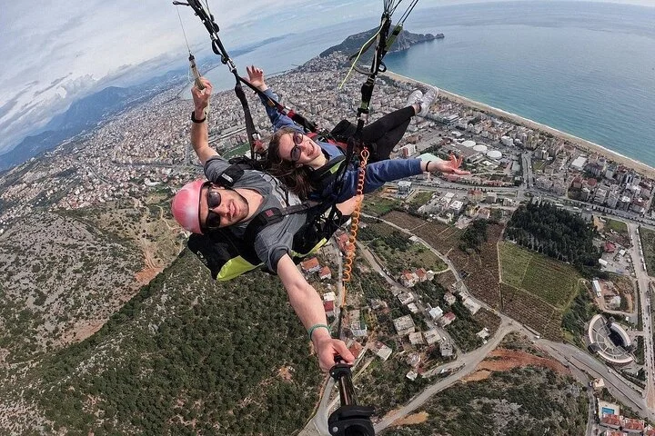 Antalya Tandem Paragliding with Licensed Pilot & Hotel Transfer