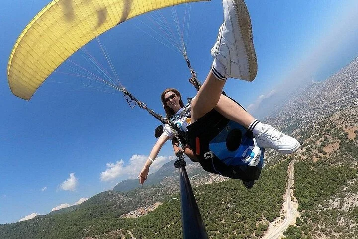 Antalya Tandem Paragliding with Licensed Pilot & Hotel Transfer