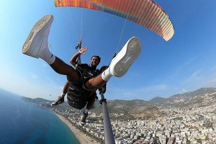 Antalya Tandem Paragliding with Licensed Pilot & Hotel Transfer