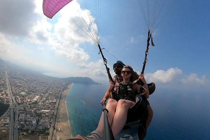 Antalya Tandem Paragliding with Licensed Pilot & Hotel Transfer